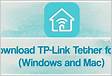 Aplicativo Tether TP-LINK para PC Windows